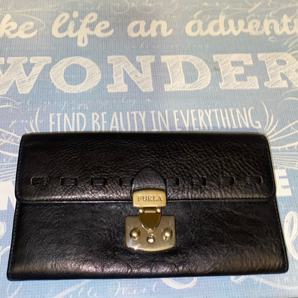 Like New Furla Leather Wallet